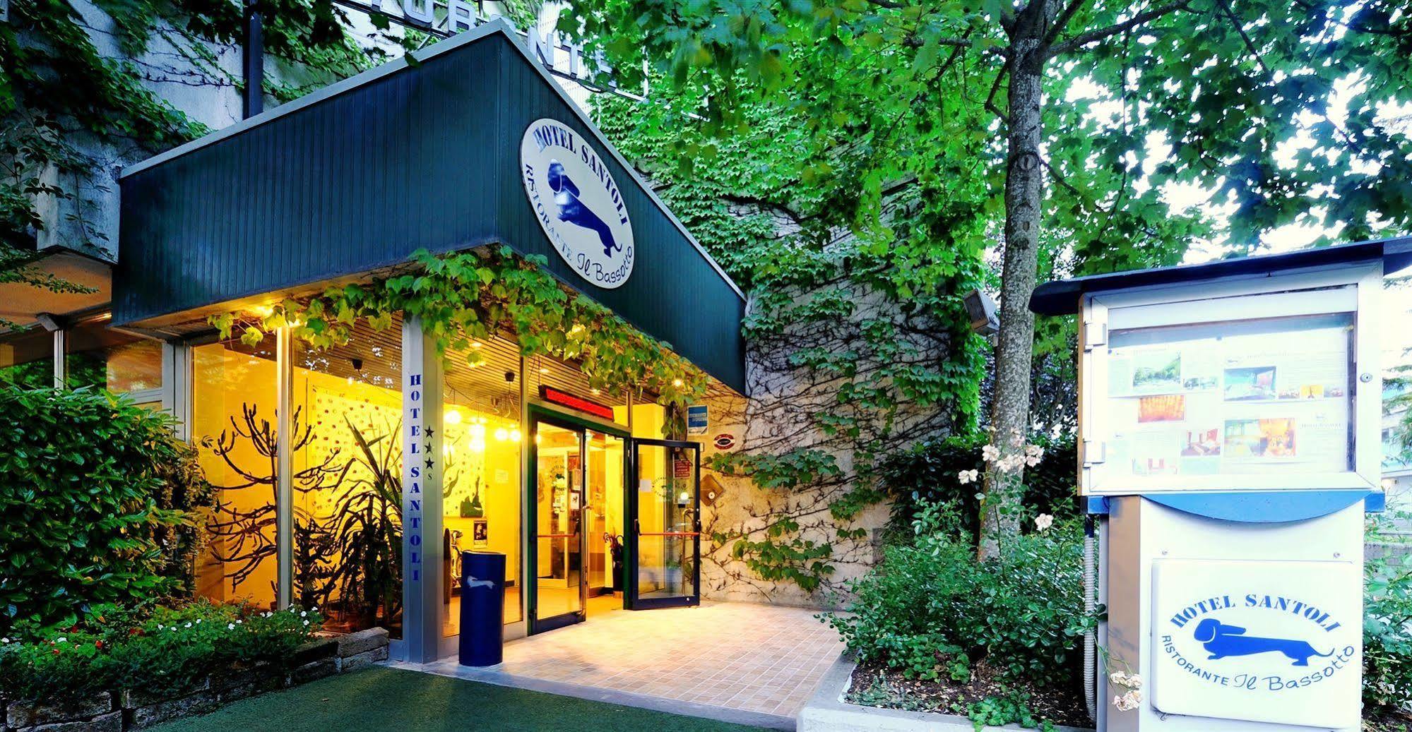 Hotel Santoli Porretta Terme Eksteriør billede